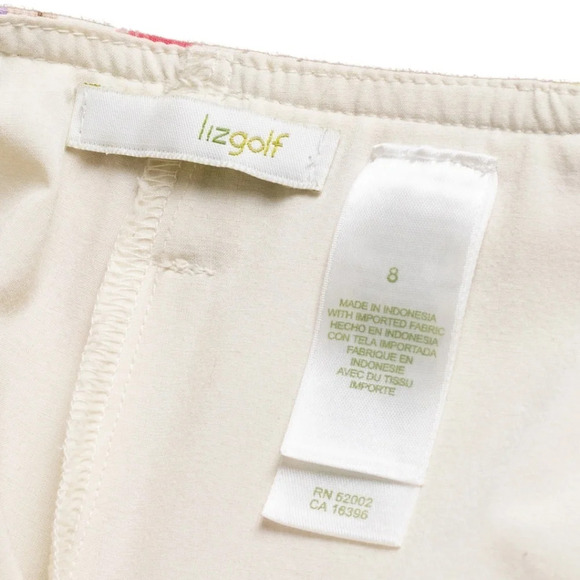 90s Liz Golf Pink Retro Pattern Athletic Skort Tennis Outdoor  Gym Y2K - Picture 5 of 7